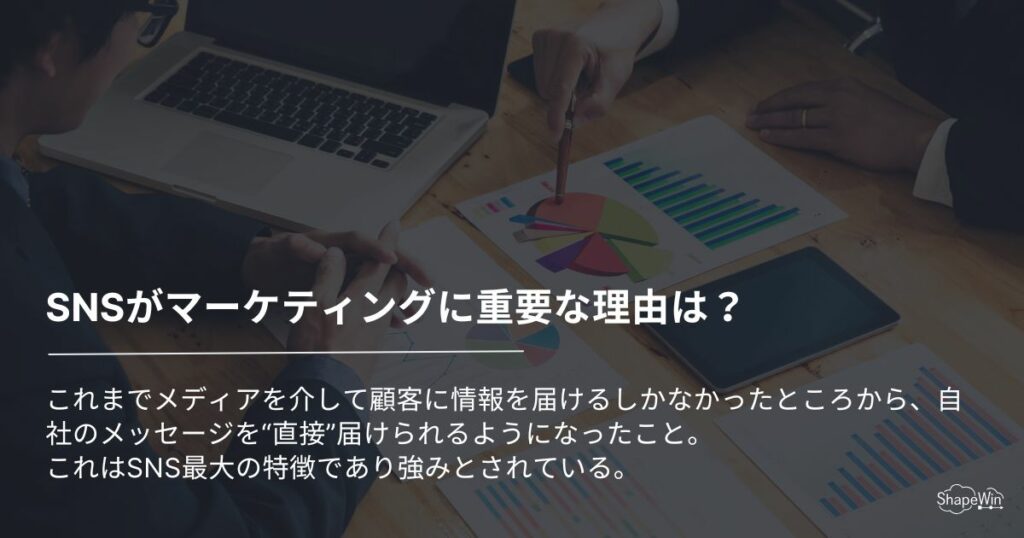 SNSがマーケティングに重要な理由_インフォグラフィック